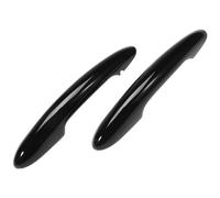 KASturbo Manija de la puerta exterior Protector Negro para Mini Cooper F56 F57 manijas de las puertas del coche Cáscara de protección sin agujero izquierda y derecha Reemplazar 7434537 7317633