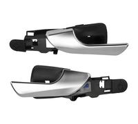 KASturbo - Manija interior para puerta del lado del conductor y del pasajero, compatible con Giulietta 2010-2020, repuesto 156092161 156092157, cromada