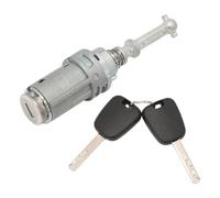 KASturrboo Cilindro de cerradura de puerta lateral delantera izquierda y 2 llaves para C2 2003-2012, C2 Enterprise 2003-2009, C3 I 2002-2011 reemplaza 9170T9