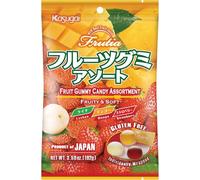 KASUGAI Mezcla de chicles con sabor a mango, fresa y lichi - 1 x 102 g