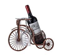KASUK Creative Metal Wine Rack Vintage Wine Bottle and Glass Holder Bar Home Decoration Display Stand Decorative Statue Wine Rack
