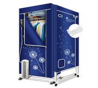 KASYDoFF - Secador de ropa eléctrica portátil, tres capas plegable y 1600 W, tendedero eléctrico calefactor (Anion), 1,7 m Secador de ropa digital para apartamento o casa