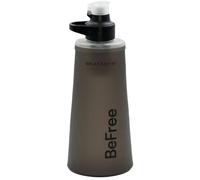 Katadyn BeFree AC 1,0L Black - Filtro de agua resistente para supervivencia y mochileros, con filtro de carbón activado y membrana EZ-Clean™ Ultraligero, duradero y agua potable segura para aventuras