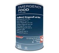 Katadyn Emergency Food Stroganoff con arroz, reserva de emergencia para camping, senderismo, etc. Fortalecedor y nutritivo