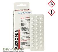 KATADYN MICROPUR CLASSIC / FORTE BW TRATAMIENTO DE AGUA TABLETAS DE DESINFECC...