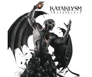 Kataklysm - UNCONQUERED (red + black splatter)