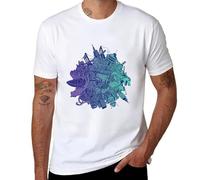 Katamari Damacy - Original Art T-Shirt t-Shirts Man Customized t Shirts Sweat Shirts Mens Big and Tall t Shirts White XL