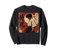 Katana Afro Samurai Warrior Black History Mes, Arte Vintage Sudadera