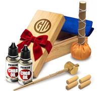 Katana Cleaning Kit - Maintenance Set with Sword Choji Oil - Care for Samurai Japanese Ninja Katanas Swords Knives - Birthday Gift for Men and Women - Stocking Stuffers