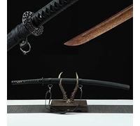 Katana De Entrenamiento Japonesa De 105 Cm, Espadas Samurai De Palisandro Natural Con Vaina,Bokken Hecho A Mano Para Cosplay,Exhibición De Colección,Decoración Del Hogar,Regalos,Kendo,Práctica Iaido