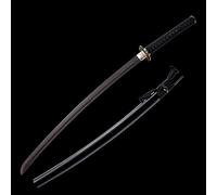 Katana de Palisandro Natural, Espada samurái de Madera Hecha a Mano con Vaina, bokken de 103 cm para exhibición, colección de Cosplay y Entrenamiento de Kendo-I