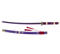 Katana enma de zoro de one piece: réplica no oficial lila de 104cm co