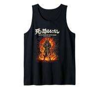 Katana Esqueleto Samurai Guerrero no teme a la Muerte Camiseta sin Mangas