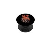 Katana Japón Sakura Arte Japonés PopSockets PopGrip Adhesivo