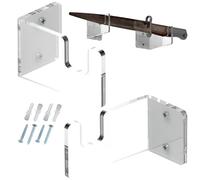 Katana - Soporte de pared para sable de luz, estante de exhibición de pared, estante de exhibición de acrílico transparente Katana, soporte de pared para soporte de pared para sable de luz