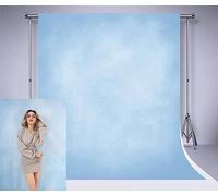 Kate 1.5x2.2m Agua Azul Textura Fotografía Telón de Fondo Azul Foto Fondo Accesorios Resumen Microfibra Retrato Telones de Fondo para Disparos Reales