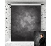 Kate 1.5x2.2m Fondo De Estudio Gris Negro Resumen Fotografía Gradiente Profesional