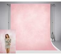 Kate 3x3m Telón de Fondo de Fotografía Rosa Claro Textura Rosa Fondo de Fotografía Accesorios Fondos de Retrato de Microfibra Abstracta para Disparar a Bebés