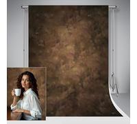 Kate 6.5x10ft/2x3m con Textura Fondo Retro Color Marron Opaco telon de Fondo Photo Booth para recién Nacido Profesional Estudio de fotografía