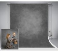 Kate 6.5x10ft/2x3m Textura Abstracto telón de Fondo Negro luz sólidos antecedentes Foto Retro para fotografía de Retrato