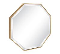 Kate and Laurel Rhodes - Espejo de pared octogonal moderno, dorado, 25 x 25 pulgadas