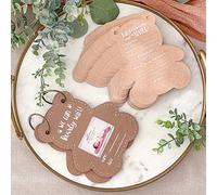Kate Aspen Advice Cards - Libro de tarjetas de predicción de oso de peluche, mejores deseos, decoración bohemia para baby shower, juego de baby shower neutro de género y actividad de fiesta