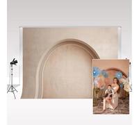 Kate Boho Vintage Arch Fotografía Telón de Fondo 3x2,5m/10x8ft Fondo fotográfico de Pared Bohemio Retratos de Maternidad para Adultos Accesorios Decorativos para sesión fotográfica
