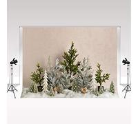 Kate Christmas Photography Telón de Fondo 3x2m Winter Snowflake Christmas Tree Photo Background para Newborn Portrait Studio