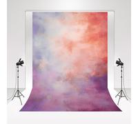 Kate Fondo de Fotografía con Textura de Nube Abstracta Colorida 3x3m/10x10ft Nube de fantasía Bebé Niños Maternidad Arte Retrato Cumpleaños Boda Despedida de Soltera Fondo Decorativo Banner Photozone