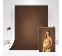 Kate Fondo Estudio fotográfico Marrón Chocolate 3x3m Retrato Fondo fotográfico Foto Simple Lienzo Fondo Vintage Fotografía del bebé Segmentación del Espacio Disponible