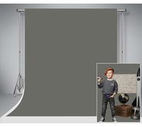 Kate Fondo Gris 1.5x2.2m/5x7ft Retrato Básico para Boda Fotomatón Colorido Suave y Agradable para la Piel Fotografía de Recién Nacidos Fondo Gris Premium para Fotos de Identidad