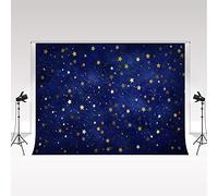 Kate Fotografía de Fondo del Cielo Estrellado 3 * 2m Simple Fondo de Estudio de Fotos para niños Un Hermoso Cielo Azul Nocturno con un Fondo Suave para bebés Quiosco de Retratos de cumpleaños