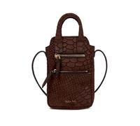 Kate Lee Sac en Cuir Pochette Téléphone Velya Chocolat, Bolsa para Mujer, marrón