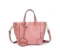 Kate Lee Sac en Cuir Porté Bandoulière Tane Vernis Rose, Bolso de Cuero para Mujer, Rosa