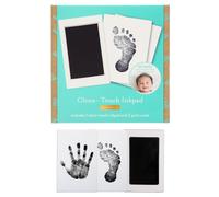 Kate & Milo Almohadilla de tinta de tacto limpio Kit de impresiσn de huellas y manos de bebι Babyprints Regalo de recuerdo para padres nuevos y f
