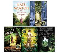 Kate Morton Collection 5 Books Set (The Clockmaker's Daughter, The Distant Hours, The Secret Keeper, The Lake House, The Forgotten Garden)