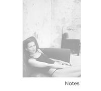 Kate Moss Notebook: 150 Pages, 9x12 In, 90s Chic Kate Moss Notebook lined