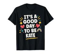 Kate Personalized Retro Girls Custom Kate Name Camiseta