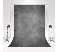 Kate Photo Studio Telón de Fondo Gris 1.5x2.2m Cemento Foto de Pared Fotografía Telón de Fondo amigable con la Piel Apoyos para fotomatón de Boda Telón de Fondo de Video No Contiene un Soporte