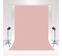 Kate Photography Studio sfondo Grigio Rosa 3x3m/10x10ft Rosa tenero sfondo Matrimonio fotografia Base Tinta Unita Cabina fotografica morbido sfondo in Tessuto fotografia di Ritratto di Neonato