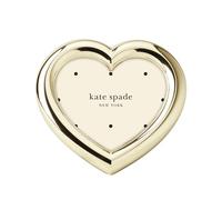 Kate Spade Ks - Marco de corazón dorado, 1.00, metálico