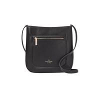 Kate Spade Leila Top Zip Crossbody Black Talla: OS | Outlet | Mujer | Negro