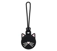 Kate Spade New York AirTag Holder - Funda Protectora para Apple AirTag - Gato Negro