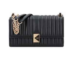 Kate Spade New York Deco Bolsa de hombro Piel 19.5 cm negro