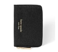 Kate Spade New York Devin - Cartera magnética con Cremallera, Compatible con teléfonos y Fundas MagSafe, Color Negro