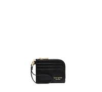 Kate Spade New York Devin Saffiano - Funda de Piel para Tarjetas de Moneda, Color Negro, Talla única, Black, Talla única, Devin Saffiano - Funda de Piel para Tarjetas