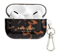 kate spade new york Funda Protectora para AirPods Pro con Llavero - Carey caparazón, Compatible con AirPods Pro de 2ª y 1ª generación