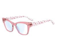 Kate Spade New York Gafas de sol para mujer, ojo de gato, rosa/azul, AS 50 mm, 17 mm + 1,5 rosa/azul, 50 mm, 17 mm