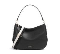 Kate Spade New York Liv Large Bolso de hobo negro, cuero, mujer