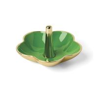 Kate Spade New York Make It Pop - Plato para anillos de metal, color verde